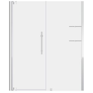 63-65 W x 72 H  Swing-Out Shower Door ULTRA-G Chrome